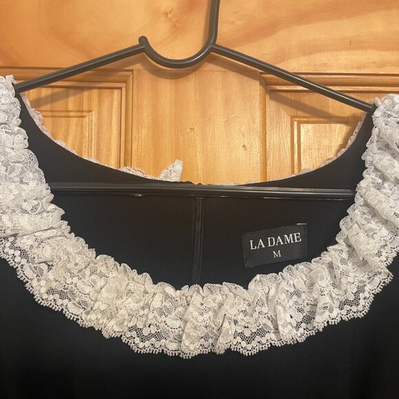 La Dame The Label Miss Darcy Little Black Dress - Picture 4 of 6